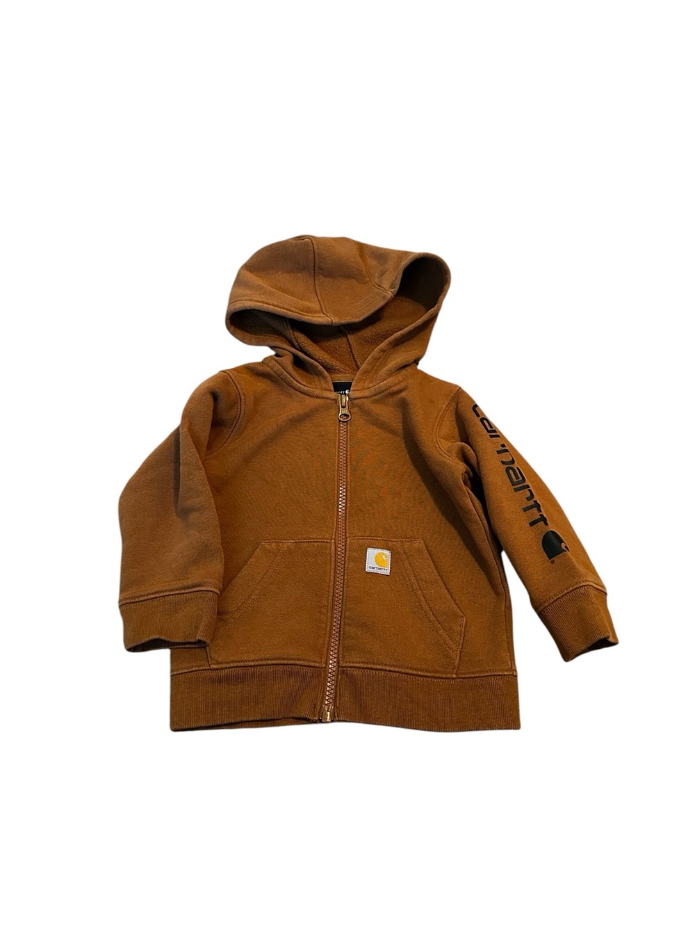 Carhartt Baby 12 M Zip Up Hoodie Logo Sweatshirt Outdoors Streetwear Workwear